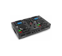 CDJ450 Station DJ - Table de mixage compacte - 2 lecteurs CD / Bluetooth / 2x USB / 2 canaux - noir