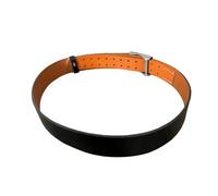 CDJBHW Ceinture de Soldat Allemand WH Allemande en Cuir de Vachette pour l'Extérieur Reproduction de la Ceinture de l'Armée du Jour J de la Seconde Guerre Mondiale, Noir , 120 cm