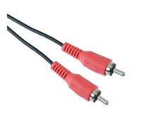 CDL Micro Rallonge audio AV RCA mâle vers mâle Rouge 1 m