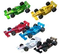CDLIZW Coffret Petite Voiture,6PCS Mini Pull Back Racing,Modèles De Course,Mini Coloré Cars,Voitures de Course à Friction en Métal,pour Adolescents Cadeaux d'anniversaire