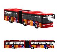 CDLIZW Modèle de Bus Jouet, Modèle de Bus en Alliage Voiture pour Enfants,Pull Back Voitures Construction Véhicules,Enfant Jouets Cadeau Ensemble Bus Modèles Jouet Décoration pour Garçons et Filles