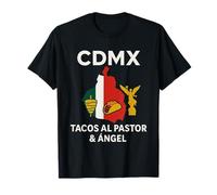 CDMX Tacos Al Pastor et Angel Mexico City Pride T-Shirt