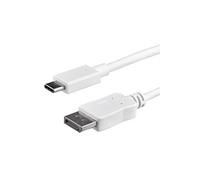 StarTech.com Câble adaptateur USB C vers DisplayPort de 1 m - 4K 60 Hz - Blanc