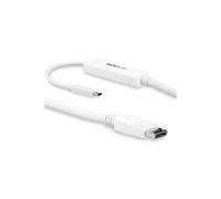 ST CDP2DPMM3MW - Câble, USB-C vers DP, 4K, 60 Hz, blanc, 3 m