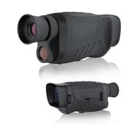 cdpdmai Monoculaire Thermique, Imageur Thermique, IR-Résolution Camera Thermique Zoom Numérique 8X, 32G, pour l'exploration en extérieur, l'observation de la Faune, la Chasse(Color:Noir)