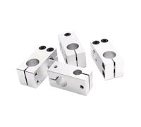 CDPDUGMN 1 support de fixation pour essieu croix bloc acier diamètre 6 8 10 12 14 15 (différent 6 x 8 mm)