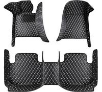 CDQSC Tapis de Sol sur Mesure Compatible pour BMW 1 Series Cabriolet E88 2007-2012, Étanche, Antidérapant, Couverture Complète, Protection Toutes Saisons, Intérieur Luxe,C/Blackwhite