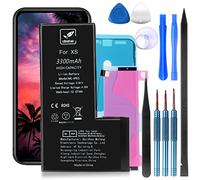 cDraFixit Batterie de rechange haute capacité pour iPhone XS 3300 mAh avec kit d'outils de réparation complets pour iPhone XS, haute performance