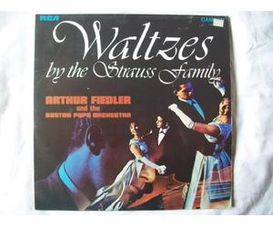 CDS 1085 Strauss Waltzes Boston Pops Fiedler LP