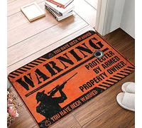 CDSS Paillasson de printemps pour entrée extérieure par propriétaire de propriété armée - Décoration de bar à cacao chaud (65 x 90 cm)