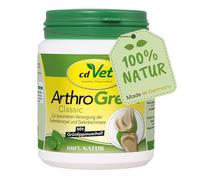 cdVet ArthroGreen Classic 70g - complément Alimentaire Naturel et Efficace pour Soutenir Les articulations des Chiens et des Chats avec des vitamines et des minéraux
