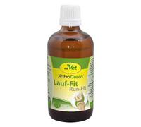 cdVet ArthroGreen Lauf-Fit 100ml - complément alimentaire naturel et efficace pour le soutien des articulations pour cheval, chien et chat avec des herbes