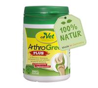 cdVet ArthroGreen Plus 60g - complément alimentaire naturel et efficace pour soutenir les articulations des chiens et des chats avec des vitamines et des minéraux