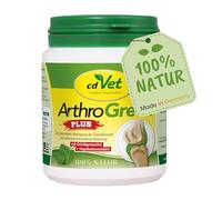 cdVet ArthroGreen Plus 75g - complément alimentaire naturel et efficace pour soutenir les articulations des chiens et des chats avec des vitamines et des minéraux