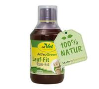 cdVet ArthroGreen Run-Fit 250ml - complément Alimentaire Naturel et Efficace pour Soutenir Les articulations de Votre Cheval, Chien ou Chat, composé d'herbes.
