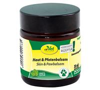 cdVet Covets Peau et Paw Baume 30 ML - Chien - Produit de Soin, Peau hypersensible + sèche + squameuse - Protection Contre Les influences environnementales, Protection des Pattes, santé