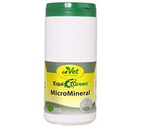 cdVet EquiGreen MicroMineral 1 kg - complément alimentaire pour chevaux, apport minéral 100 % naturel pour chevaux