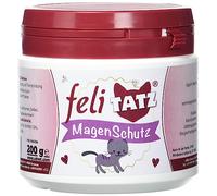 cdVet FeliTATZ Protection gastrique 200 g - Chat - Lie l'acide de l'estomac - Régulation de la Maison à Base Acide - Protection des muqueuses - Muqueuses gastriques et intestinales