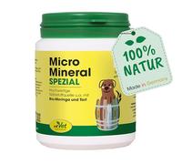cdVet MicroMineral Chien & Chat 150g - Complément Alimentaire pour Les Animaux domestiques avec des minéraux et Oligo-éléments comme Le magnésium et Le Calcium Ainsi Que des vitamines