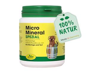 cdVet MicroMineral Chien & Chat 150g - Complément Alimentaire pour Les Animaux domestiques avec des minéraux et Oligo-éléments comme Le magnésium et Le Calcium Ainsi Que des vitamines
