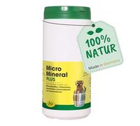 cdVet MicroMineral Plus Chien & Chat 1kg - Zinc et Sélénium - Vitamines, minéraux et Oligo-éléments - Liant pour l'acide gastrique - Liant pour Les polluants - Gastro-intestinal
