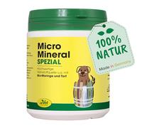 cdVet MicroMineral Special 500 g - Chien, Chat, Cheval, Vitamines, minéraux et Oligo-éléments, Régulation Gastro-intestinale, Source de Fer, Protection cellulaire, Croissance Musculaire, Vitalité