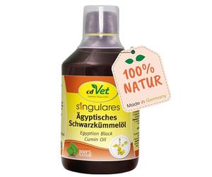 cdVet Naturprodukte - Huile de nigelle d'Égypte - Pressée à Froid - 500 ML