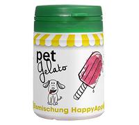 cdVet petGelato mélange - de Type : happyapple avec molke - 44 g - Chien de Chat/Glace/Chevaux Glace