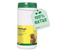 cdVet Produits naturels HerzAgil 600 g - Chien, Chat, Animaux de Compagnie - Complément Alimentaire - Soutien de la Fonction Cardiaque - Stimulation générale de la vitalité - Soutien du système