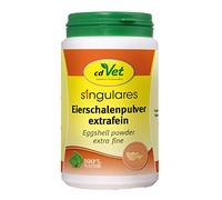 cdVet Singulière Poudre de Coquille d'oeuf Extra Fine 1kg - Complément Alimentaire pour Chiens et Chats grâce au Calcium et aux minéraux