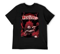 CDWTA Eijiro-Kirishima-Tshirt-for-Man-for-Women-Love-Shirt-for-Boys-Birthday-Gift-Tshirt Black