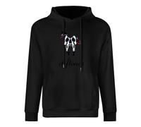 CDWTA Men's Long Sleeve Hoodies Deftone Skull Horse Black