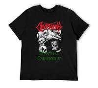 CDWTA NWT Cryptopsy Ungentle Exhumation Canadian Technical Death Metal T-Shirt S-4XL BlackOne Size
