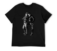 CDWTA Tom of Finland Boyfriend T-Shirt Gay Cops Cotton Men T Shirt Black L Black M