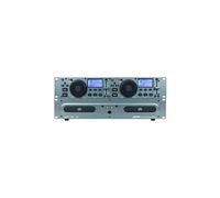 Gemini Double lecteur USB/CD CDX-2250i - Rackable 2U, contrôle du pitch, table de mixage