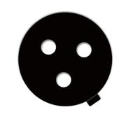 CDXHOME Lot de 100 housses anti-poussière à 3 mèches pré-imprimées avec languette à tirer pour bougies ou loisirs créatifs - Accessoires de protection pour bougies parfumées - Noir - 8,89 cm