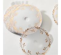 CDXHOME Lot de 100 housses anti-poussière en papier kraft translucide pour bougies ou loisirs créatifs - Accessoires de protection pour bougies - 8,5 cm