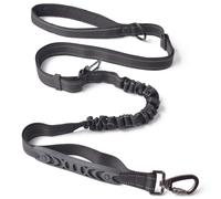 Cdycam Laisse tactique pour chien avec poignée rembourrée et fils réfléchissants pour chiens de taille moyenne et grande 1,5 m