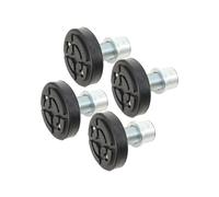 CDZHLTG 4pcs Pad Blocs pour Pont Elevateur, Coussinets de Cric en Caoutchouc, Bloc de Cric en Caoutchouc avec Filetage pour Lève-Voiture et Plate-Forme de Levage