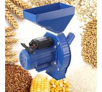 CDZHLTG Moulin à Graines Électrique 1100W,240kg/h avec 4 Grilles de Broyage, Broyage Efficace des Céréales et épi de Maï, Moulin pour moudre le blé, l'avoine, le maïs, le riz, le millet, etc.