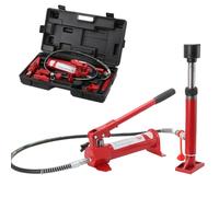 CDZHLTG Presse Hydraulique Carrosserie Carrosier 4 Tonnes Vérin Hydraulique, Presse Hydraulique pour Carrosserie ou Mécanique Auto, Coffret de Vérins Hydrauliques Course 125 mm