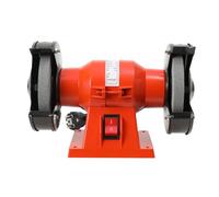 CDZHLTG Touret à Meuler 125mm 150W - Machine à Affûter Double Meule, Vitesse 2800 tr/min pour Affûtage Ciseaux, Couteaux, Lames, Petit Touret à Polir pour Bricolage Maison, 4 Pieds Antidérapants