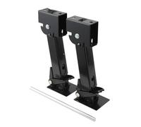 CDZHLTG Vérin Stabilisateur Caravane, Lot de 2 Stabilisateurs de Remorque, Support de Stabilisation Charge 450kg (992 lbs), Réglable 290-455mm, pour Camping-Car, Caravane, Véhicule Tout Terrain