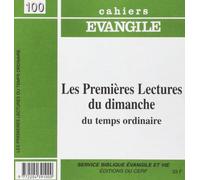 CE-100. Les premières lectures du dimanche du temps ordinaire