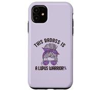 CE Badass EST Un Guerrier Lupus Mème Femme de Sensibilisation sur Le Dos Coque pour iPhone 11