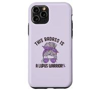 CE Badass EST Un Guerrier Lupus Mème Femme de Sensibilisation sur Le Dos Coque pour iPhone 11 Pro