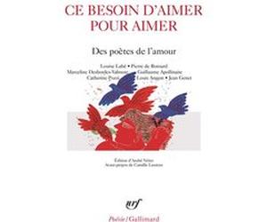 Ce besoin d'aimer pour aimer Collectif (Auteur), André Velter (Edité par)