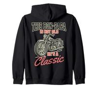 Ce Bon-Papa n'est pas vieux, c'est une moto classique et drôle Sweat à Capuche
