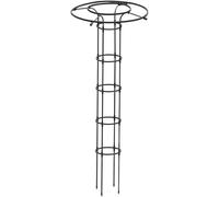 Ce Cadre de Support en Treillis glycine Jardin comporte Un Dessus Forme Champignon et Convient