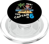 Ce Capitaine est Un Pirate de 6 Ans PopSockets PopGrip pour MagSafe